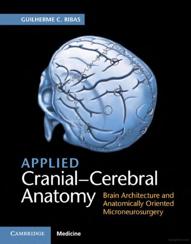 Applied Cranialcerebral Anatomy Brain Architecture And Anatomically Oriented Microneurosurgery Guilherme Ribas