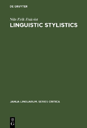 Linguistic Stylistics Nils Erik Enkvist
