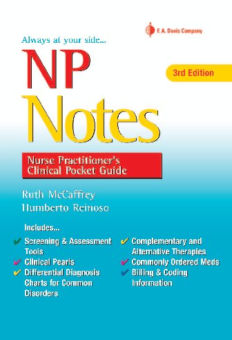 Np Notes Nurse Practitioners Clinical Pocket Guide 3rd Edition Ruth Mccaffrey Humberto Reinoso