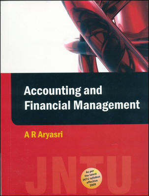 Accounting And Financial Management Mca Course Of Jntuh A Ramachandra Aryasri