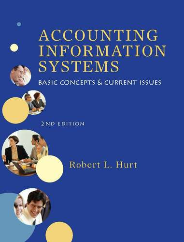 Accounting Information Systems Basic Concepts And Current Issues 2nd Edition Robert L Hurt