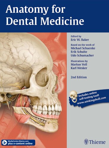 Anatomy For Dental Medicine 2nd Edition Eric W Baker Michael Schuenke Erik Schulte Udo Schumacher Markus Voll