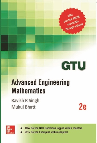 Advanced Engineering Mathematics Gujarat Technological University 2016 4th Edition Ravish R Singh