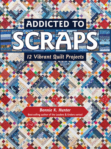Addicted To Scraps 12 Vibrant Quilt Projects Bonnie K Hunter