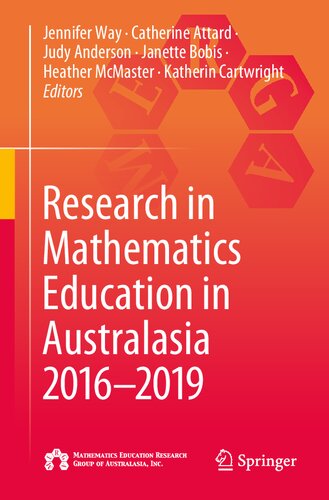 Research In Mathematics Education In Australasia 20162019 Jennifer Way