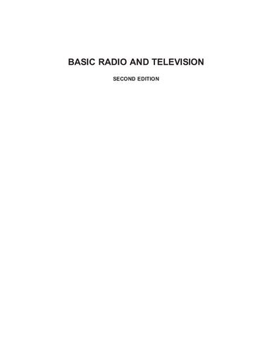Basic Radio Television 2e Sp Sharma