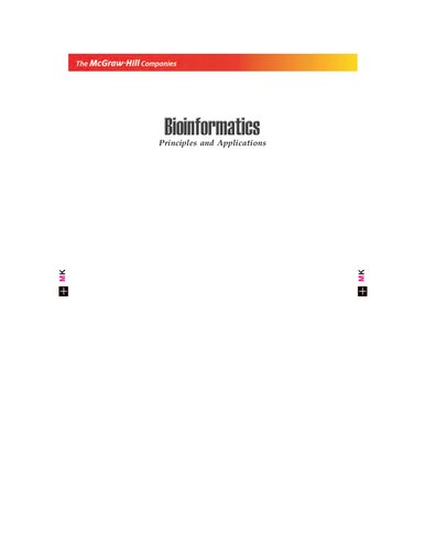 Bioinformatics Principles And Applications Harshawardhan P Bal