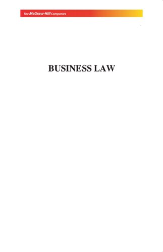 Business Law 2nd Edition V Balachandran S Thothadri