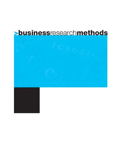 Business Research Methods 11 Ed Donald R Cooper Pamela S Schindler