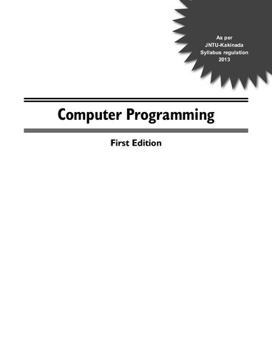 C Programming And Data Structures E Balagurusamy