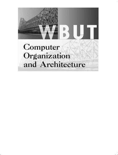 Computer Organization And Architecture Tarun Kumar Ghosh