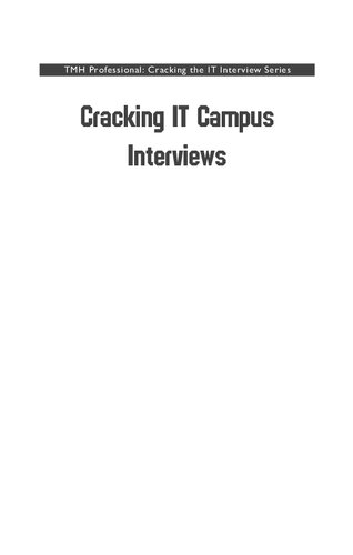 Cracking It Campus Interviews Deepa Jain