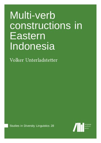 Multiverb Constructions In Eastern Indonesia Unterladstetter