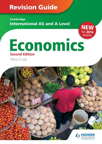 Cambridge International Asa Level Economics Revision Guide 2nd Revised Edition Terry L Cook