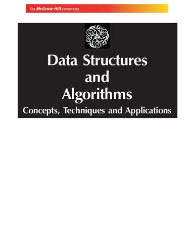 Data Structures And Algorithms Concepts Techniques And Applications G A Vijayalakshmi Pai