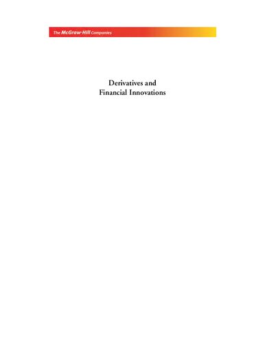 Derivatives And Financial Innovations Manish Bansal Navneet Bansal