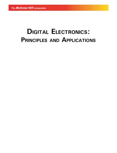 Digital Electronics Principles And Applications Soumitra Kumar Mandal