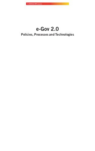 Egov 20 Policies Processes And Technologies Jaijit Bhattacharya
