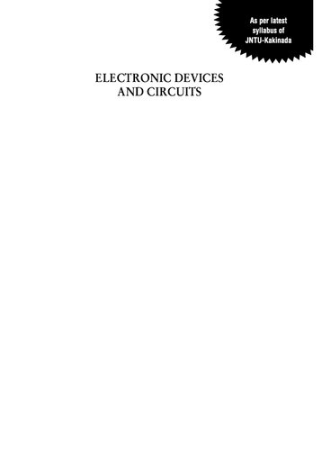 Electronic Devices And Circuits S Salivahanan