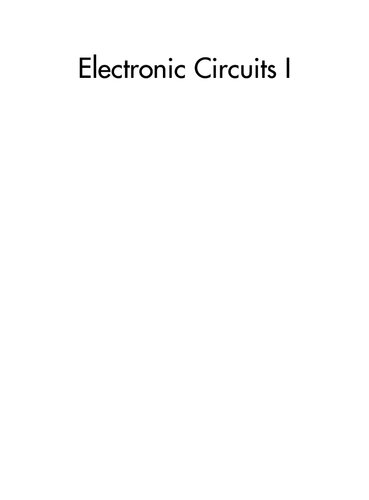 Electronic Circuits I S Salivahanan N Suresh Kumar