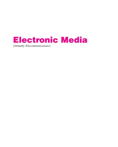 Electronic Media An Introduction 10th Edition Lynne S Gross Lynne S Gross