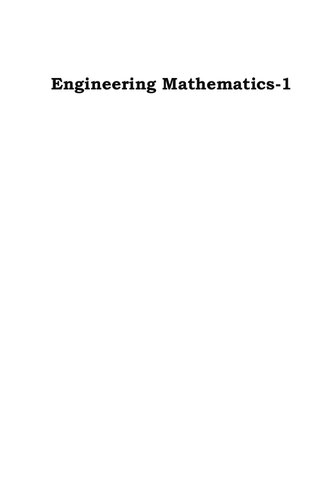 Engineering Mathematics 1 T Veerarajan