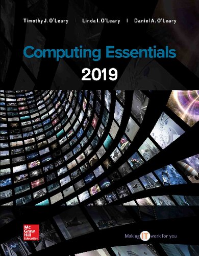 Computing Essentials 2019 27th Edition Oleary