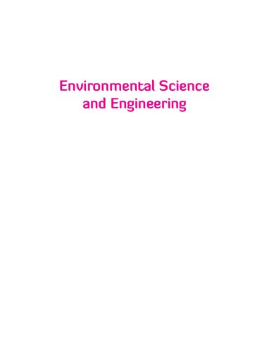 Environmental Science And Engineering Benny Joseph