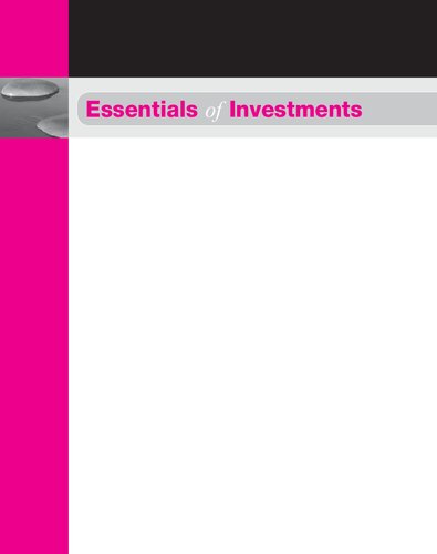 Essentials Of Investments 8th Edition Zvi Bodie Alex Kane Alan Marcus