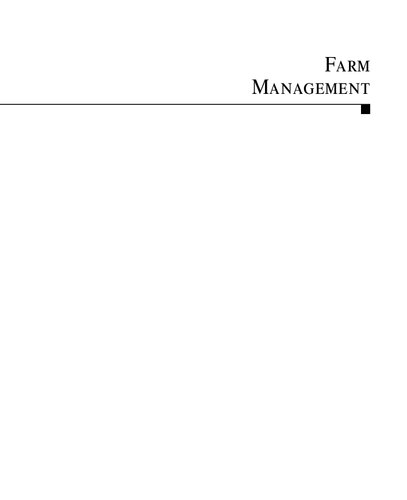 Farm Management 7th Edition Ronald Kay William Edwards Patricia Duffy
