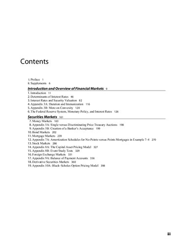 Financial Markets And Institutions 5th Edition Coll