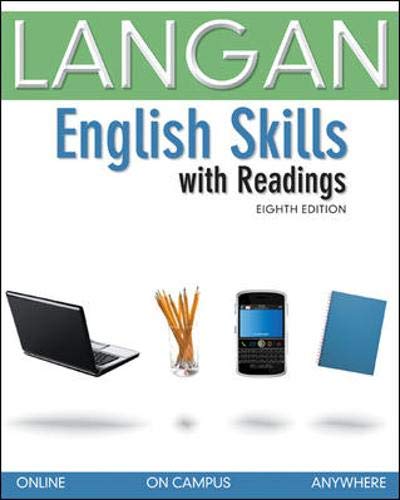 English Skills With Readings 8th Edition John Langan