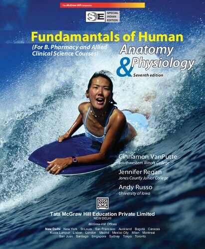Fundamentals Of Human Anatomy And Physiology 7th Edition Cinnamon Vanputte