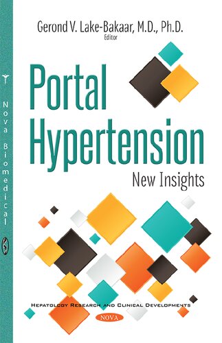 Portal Hypertension New Insights Gerond V Lakebakaar