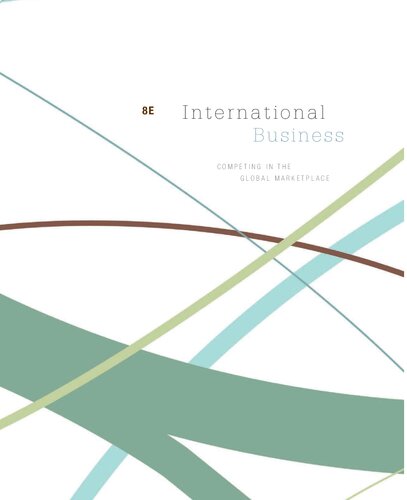 International Business Competing In The Global Marketplace 8th Edition Charles W L Hill