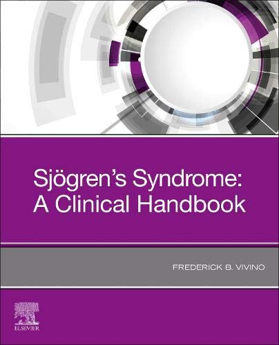Sjogrens Syndrome A Clinical Handbook 1st Edition Frederick B Vivino