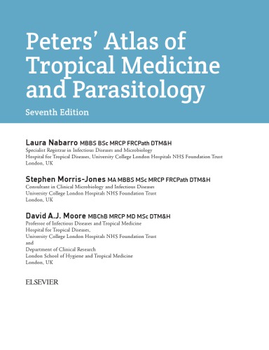 Peters Atlas Of Tropical Medicine And Parasitology 7th Edition Laura Nabarro