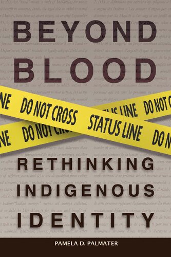 Beyond Blood Rethinking Indigenous Identity Pamela D Palmater