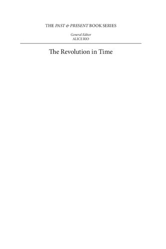 The Revolution In Time Chronology Modernity And 16881689 In England Tony Claydon