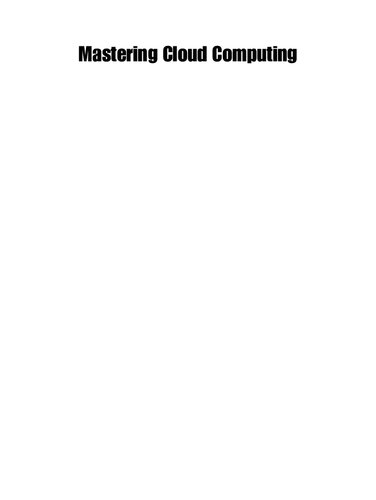 Mastering Cloud Computing Buyya