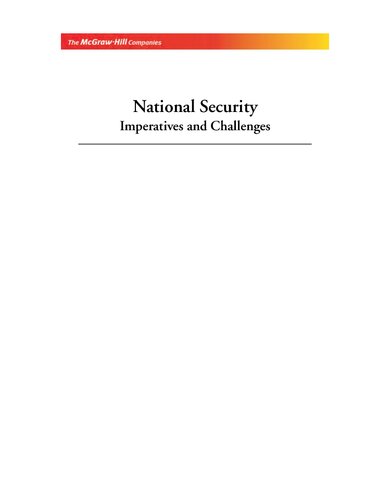National Security Imperatives And Challenges Prabhakaran Paleri