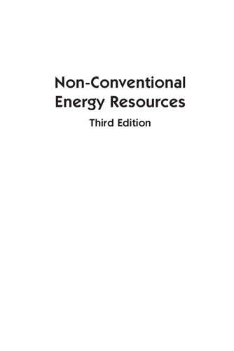 Non Conventional Energy Resources 3rd Edition B H Khan