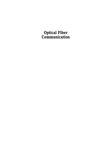 Optical Fiber Communication P Chakrabarti