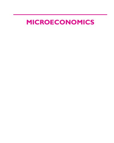 Microeconomics 19th Edition Paul Samuelson William Nordhaus