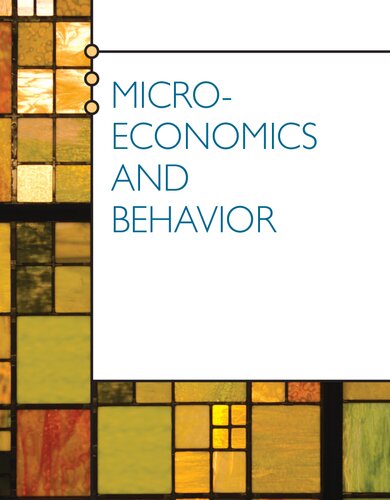 Microeconomics And Behavior 7th Edition Robert Frank