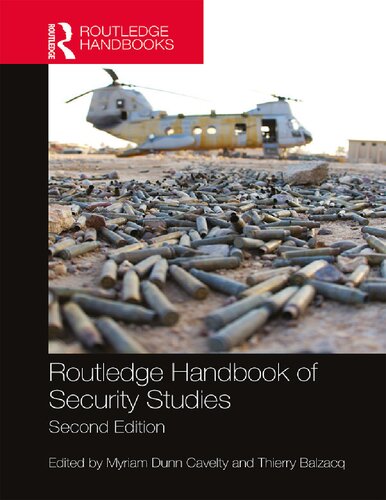 Routledge Handbook Of Security Studies 2nd Edition Myriam Dunn Cavelty Editor Thierry Balzacq Editor