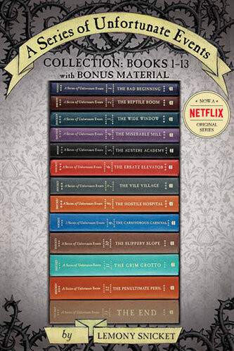 A Series Of Unfortunate Events Collection Books 113 With Bonus Material Lemony Snicket