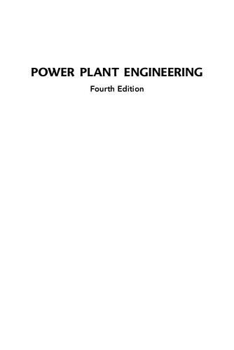 Power Plant Engineering 4th Edition P K Nag