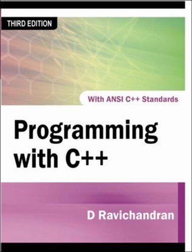 Programming With C 3rd Edition Ravichandran