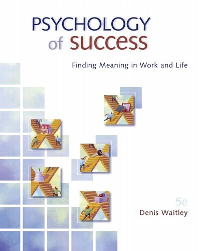 Psychology Of Success 5th Edition Denis Waitley